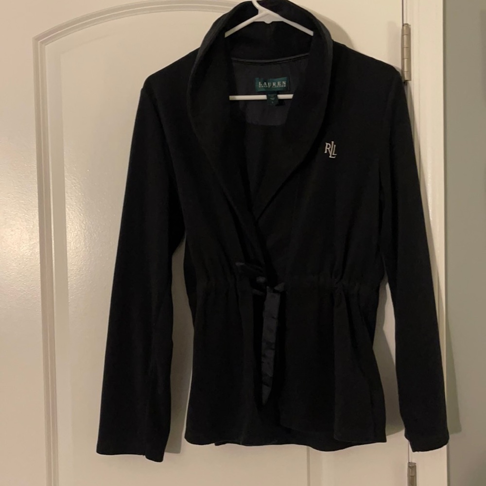 Ralph Lauren tie around sweater